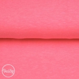 Patent elastický hladký neon pink 70 cm