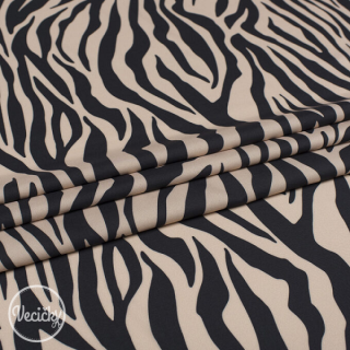Silk - zebra - zbytok 40 cm