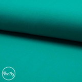 Jednolícny elastický úplet - smaragd