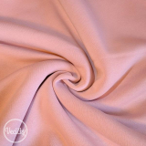 Hrubá počesaná teplákovina - light pink - zbytok 60 cm