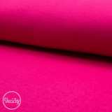 Hrubá počesaná teplákovina fuchsia - zbytok 30 cm
