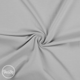 Jednolícny elastický úplet - silver grey - zbytok 28 cm
