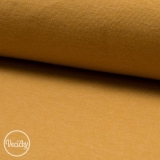 Patent elastický hladký 230 gr - 70cm melír okrová