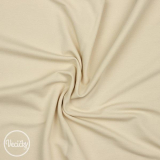 Organická elastická teplákovina nepočesaná - sand