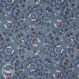 TEPLÁKOVINA - paisley dusty blue