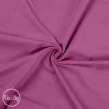 Jednolícny elastický úplet - violet