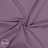 Jednolícny elastický úplet - dusty lilac