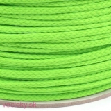 Šnúra PES priemer 4mm - Jasmine Green neon