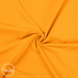Jednolícny elastický úplet - yellow
