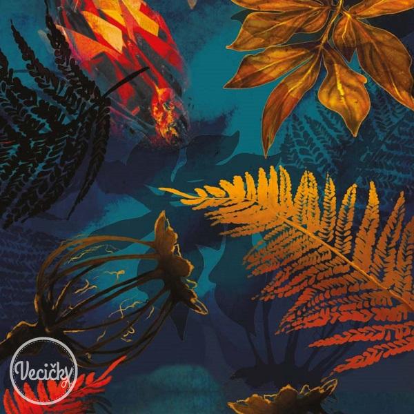 Warmkeeper - autumn leaves - zbytok 85 cm