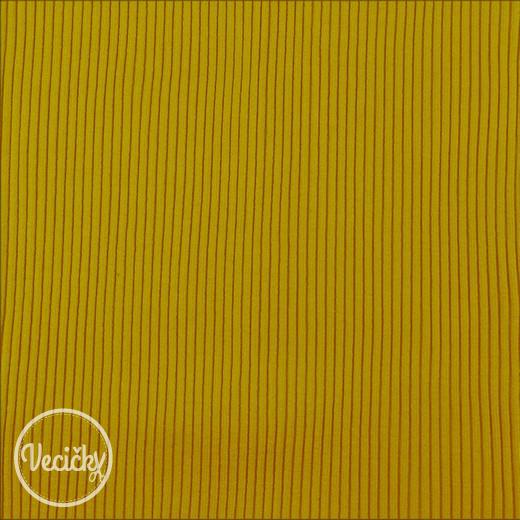 Hrubý rebrovaný patent 550gr - ochre