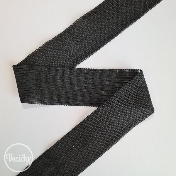 Prámik lemovací 40mm - čierny