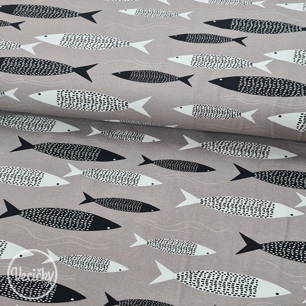 ÚPLET - fish grey