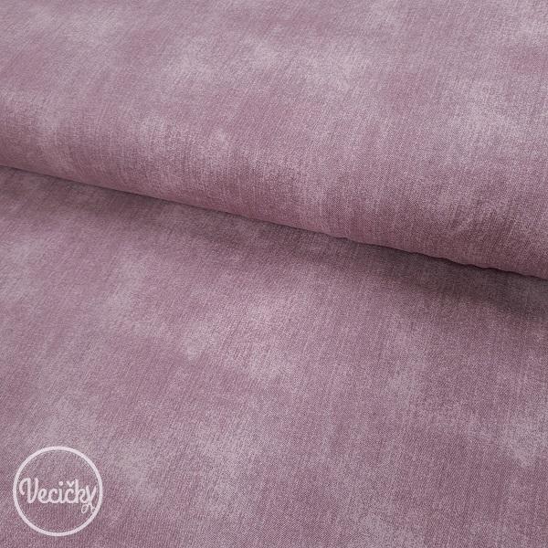 Nepočesaná elastická teplákovina - jeans dusty purple