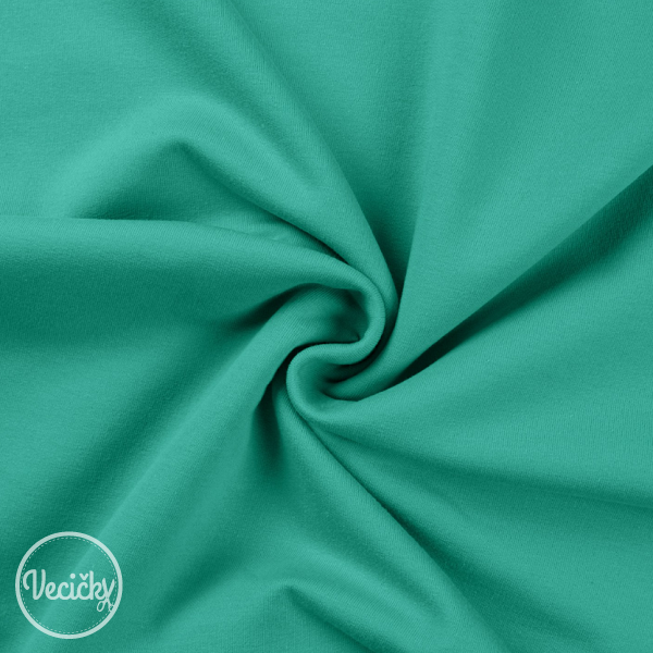 Počesaná elastická teplákovina tiffany