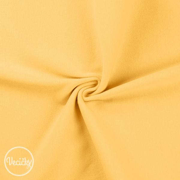 Patent elastický soft yellow 70 cm