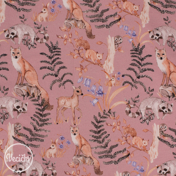 ORGANICKÝ úplet - forest animals