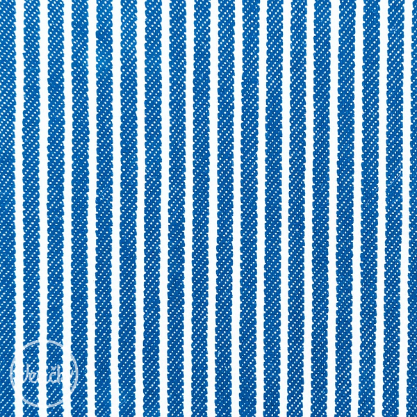 Praná džínsovina - stripe cobalt
