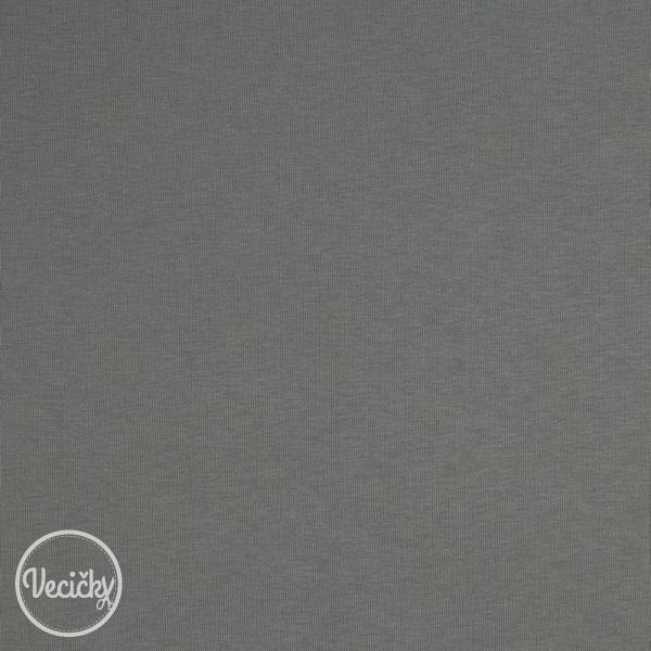 Hrubá počesaná teplákovina - grey