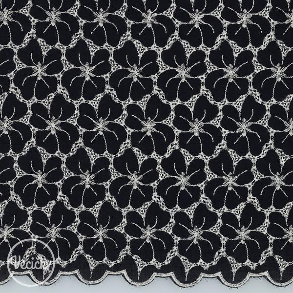 Madeira vyšívaná - flower navy
