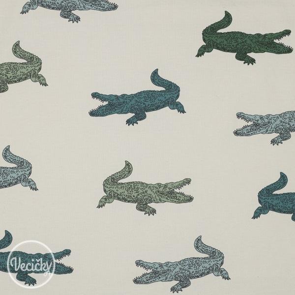 ÚPLET - crocodile ecru