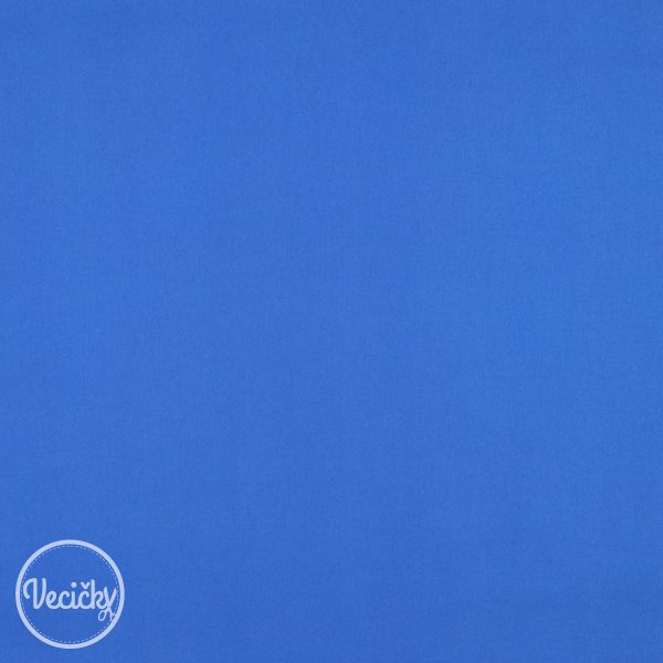 Bavlnený elastický satén - cobalt