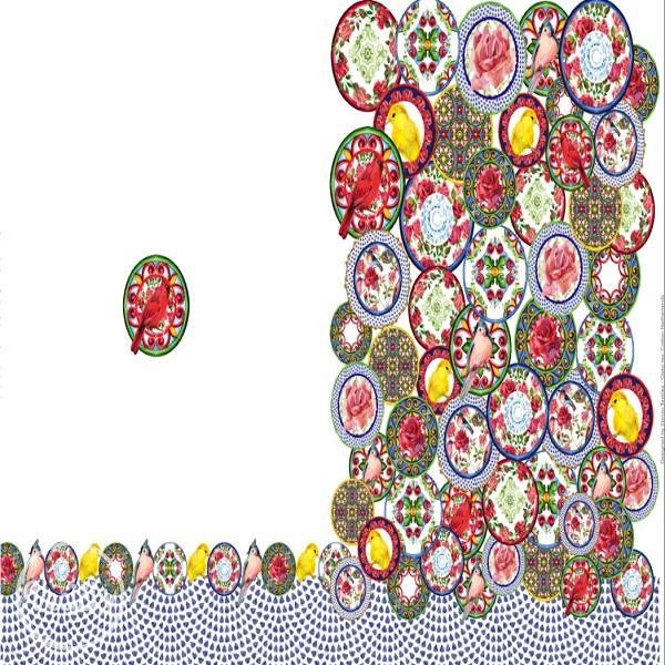ÚPLET  - bird panel 120cm
