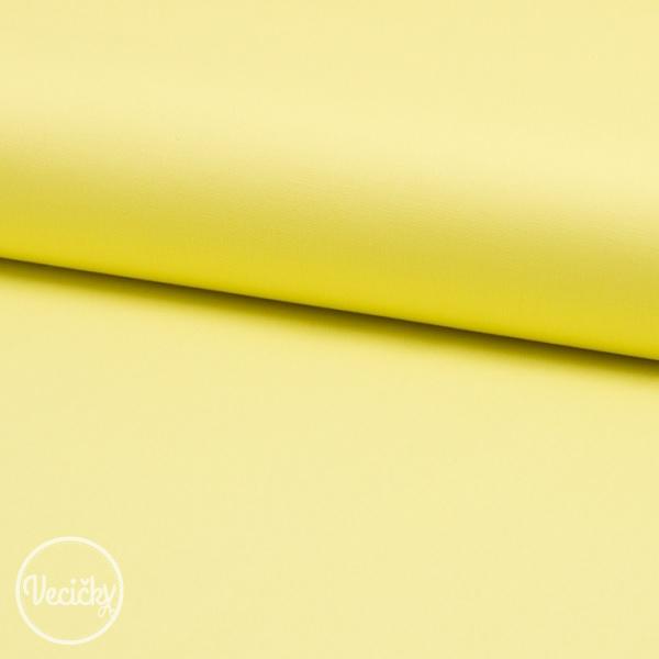 elastický popelín - svetlo žltá