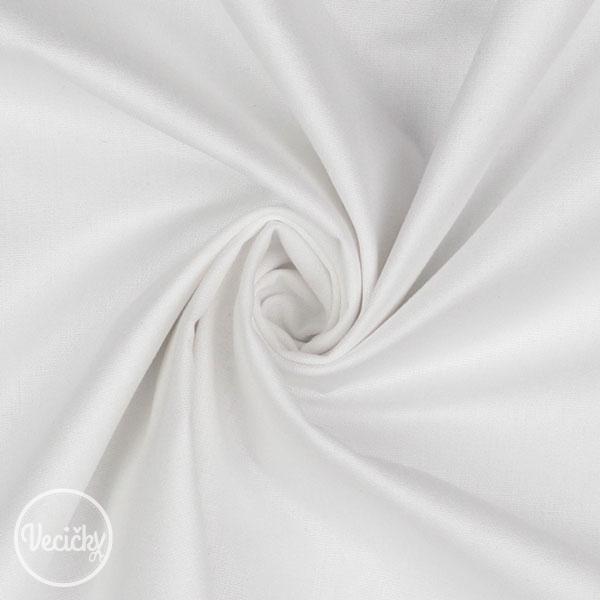 Bavlna popelín - biela