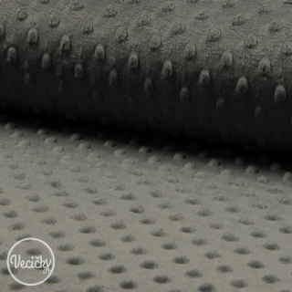 Minky - dark grey