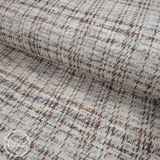 Látka Paris - pink-brown lurex