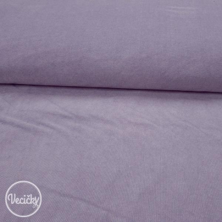praný elastický MENČESTER - light purple - zbytok 55 cm