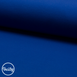 Hrubá počesaná teplákovina - blue - zbytok 95 cm