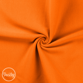 Patent elastický hladký orange 70 cm - zbytok 70 cm