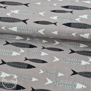 ÚPLET - fish grey