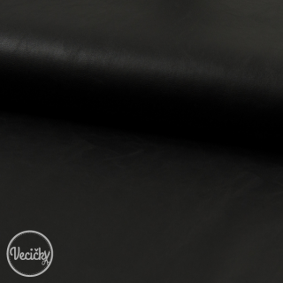 Elastická umelá koža - black