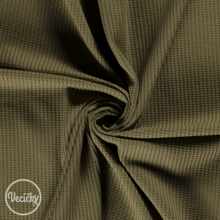 Waffle ÚPLET - khaki