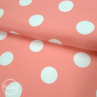 Zimný softshell - pink dots - II. trieda