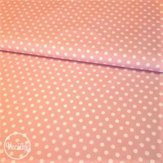 Silk - pink dots