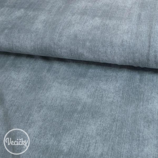 Nepočesaná elastická teplákovina - jeans blue light
