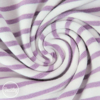 ÚPLET - stripe soft lila