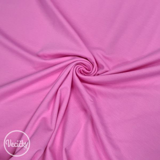 Elastický úplet - candy pink