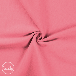 Patent elastický hladký pink 70 cm