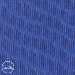Patent elastický rebrovaný 340gr - modrý