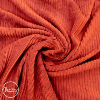Elastický MENČESTER - rust red