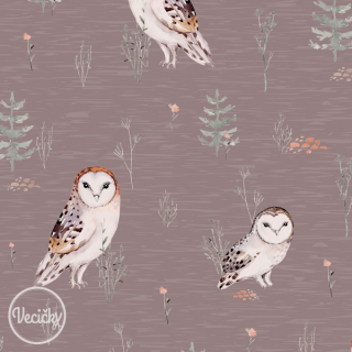 Warmkeeper - owl old rose