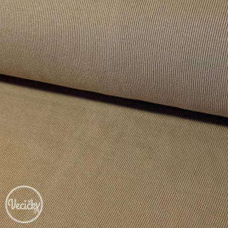 Patent elastický rebro dark beige