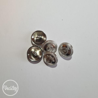 gombičky niklové - 15 mm