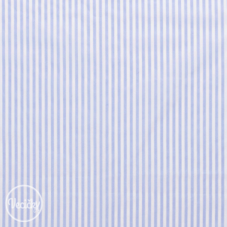 Bavlna popelín - stripe blue