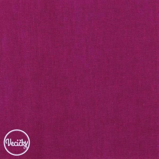Ľan/Viskóza - magenta
